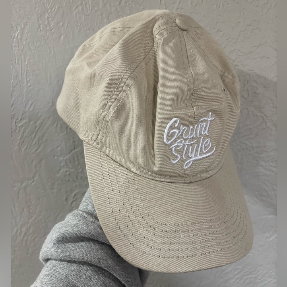 Grunt Style Unisex Light Tan SnapBack Adjustable Ball Cap Hat